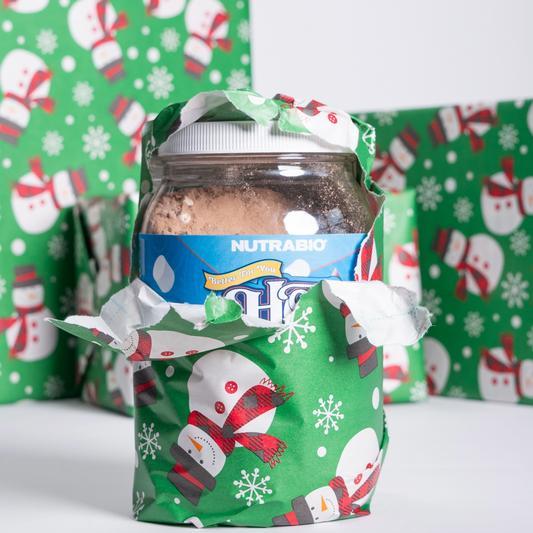 Unwrap the Magic: NutraBio's Cozy, Tasty, and Better-For-You Surprise!