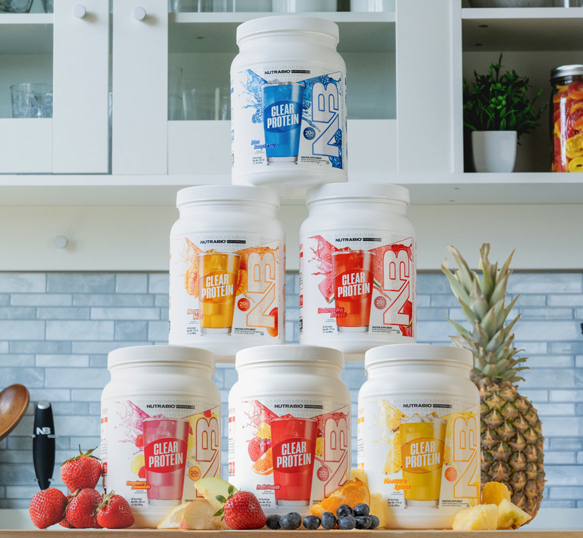 Image showcasing Clear Protein Powder's Impact On Fitness – NutraBio Brands