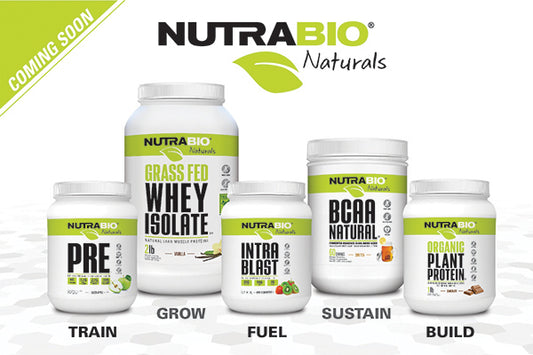 NutraBio Naturals Product Line - Coming Soon!