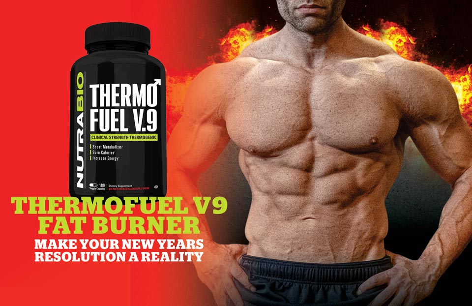 ThermoFuel V9 Fat Burner NutraBio Brands