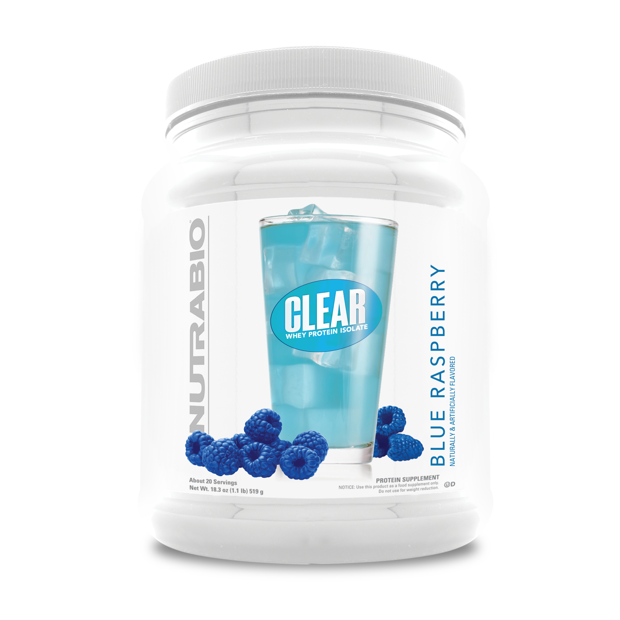 NutraBio Clear Whey Protein Isolate – Pure Whey