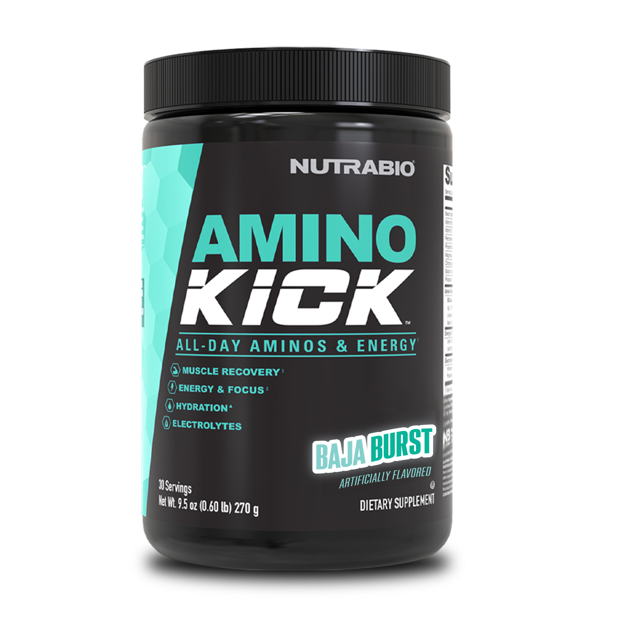 Amino Kick Energy Supplement | NutraBio Brands