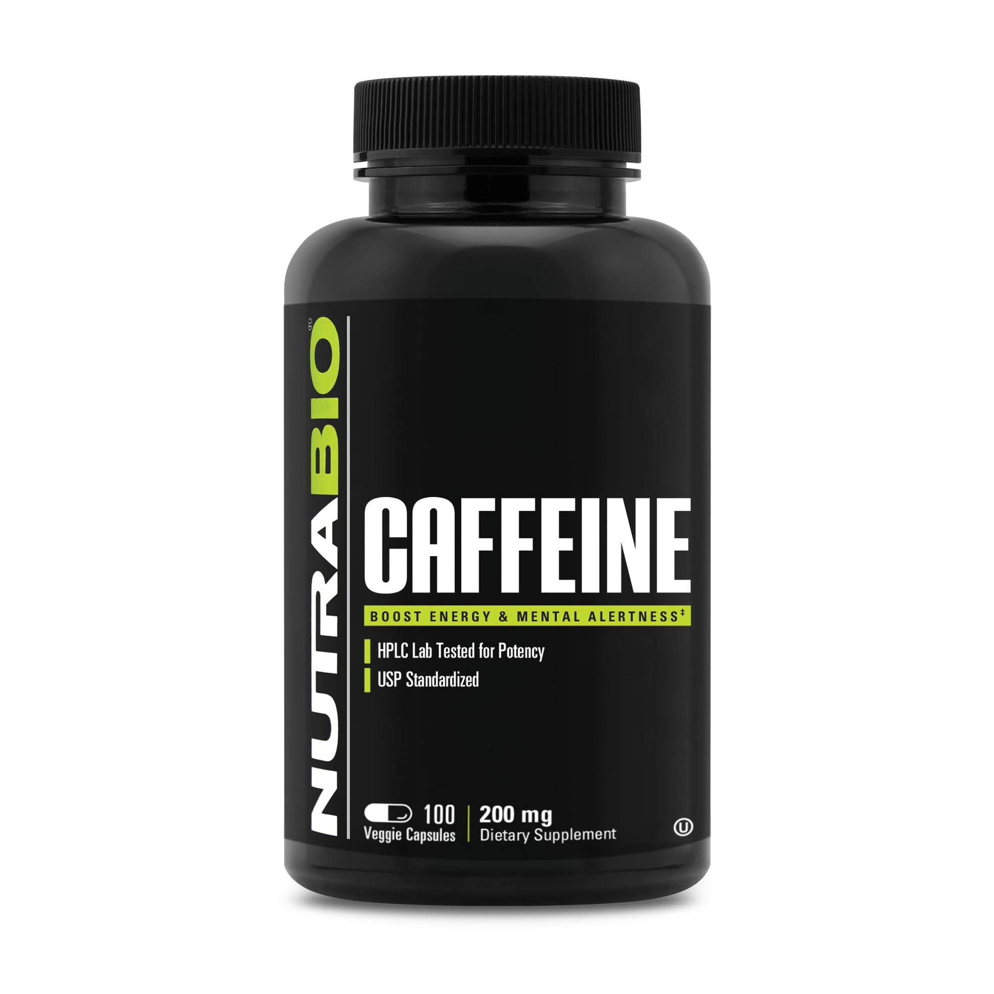 Caffeine (200mg) 100 Capsules