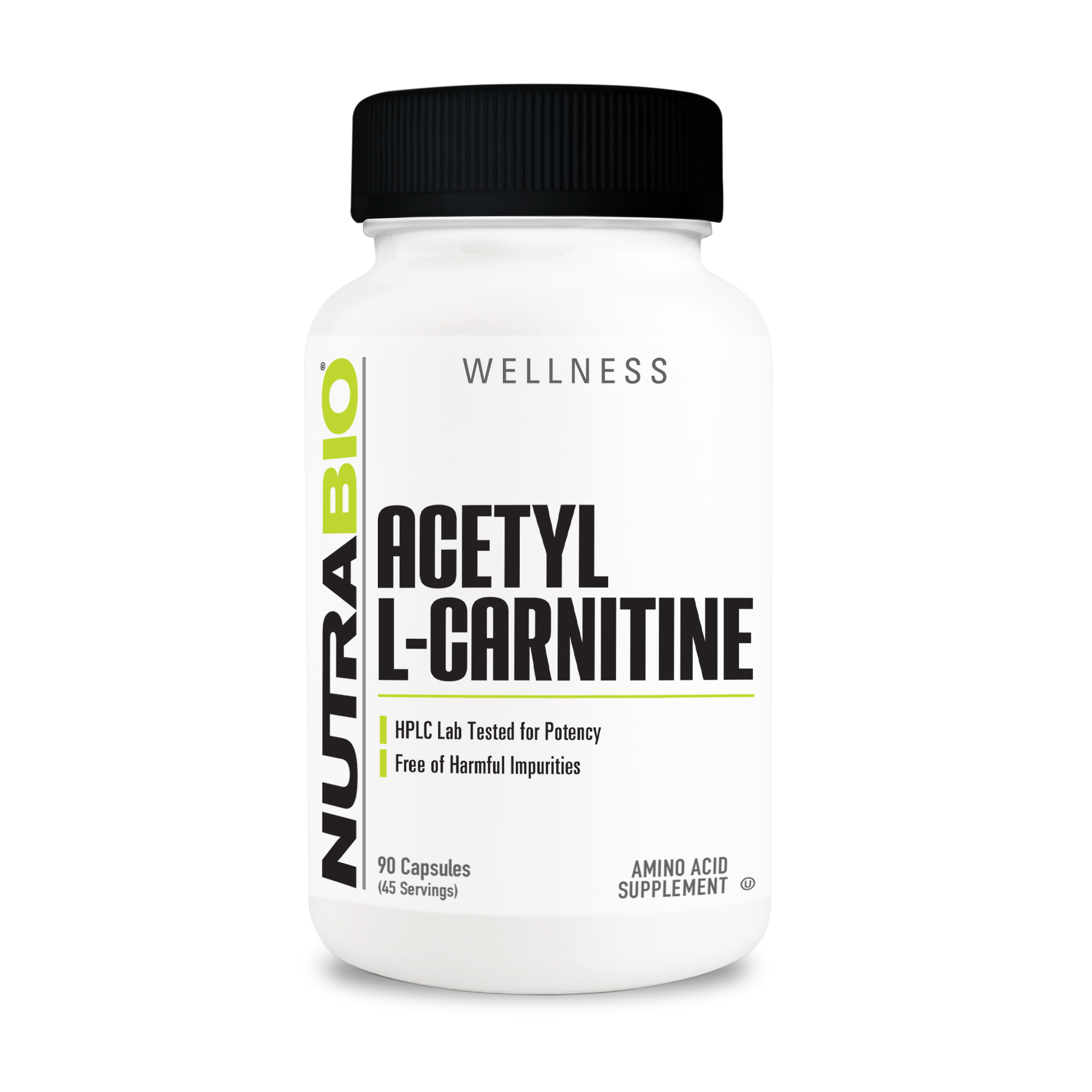 Acetyl L-Carnitine (500mg) NutraBio Brands Acetyl L-Carnitine (500mg) NutraBio Brands