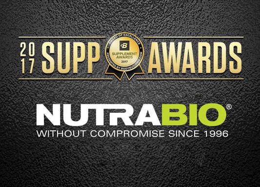 Help NutraBio win Bodybuilding.com's Breakout Brand of the Year Award!