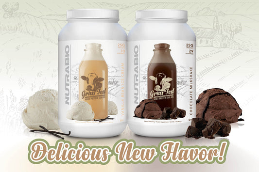 A Fresh New Look and Delicious New Flavors for Grass-Fed Whey Protein Isolate
