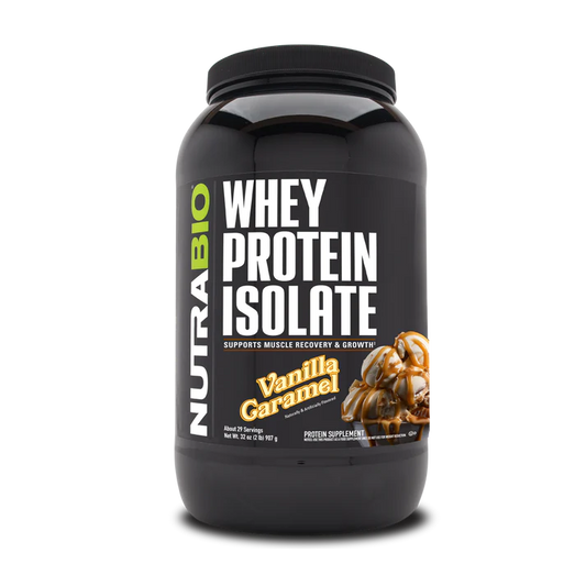 Experience the Purity and Quality of NutraBio Whey Protein Isolate