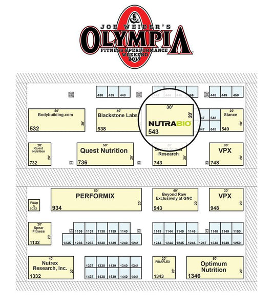 Meet us at the Olympia Sept 15-16 (booth #543)