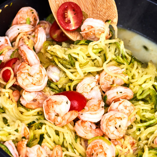 Paleo/Low Carb Shrimp Scampi