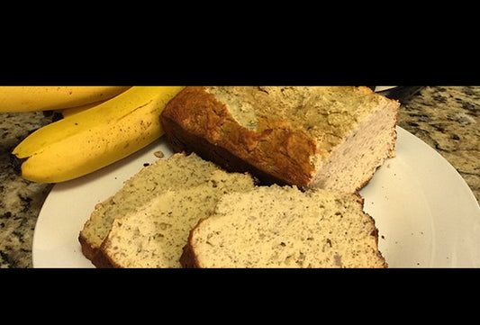 High-Protein Coconut Banana “Bread” (gluten-free)