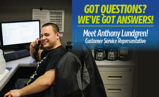 Meet NutraBio Customer Service Rep Anthony!