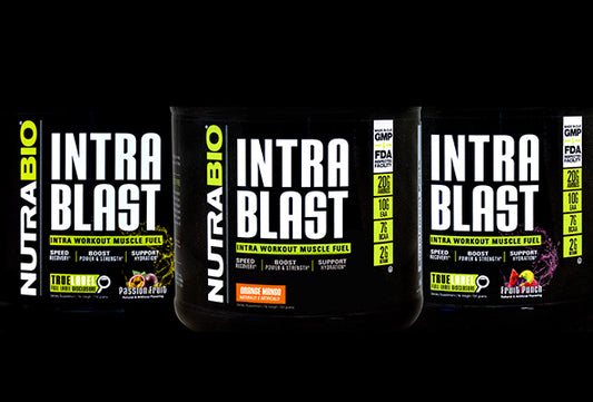 NutraBio Intra Blast Rated #1 BCAA In Performance Category