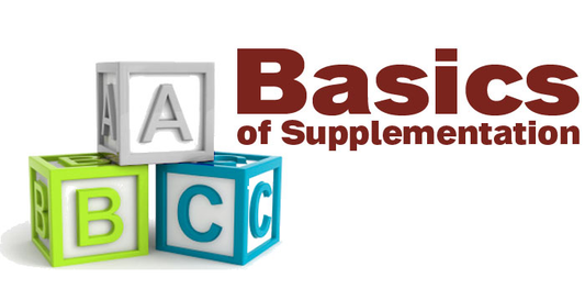 The basics of smart supplementation