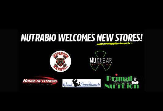 NutraBio Now Available In These Fine Locations