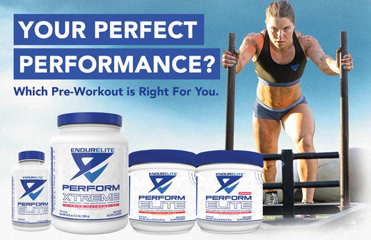 Your perfect performance? Which Pre-workout is right for you.