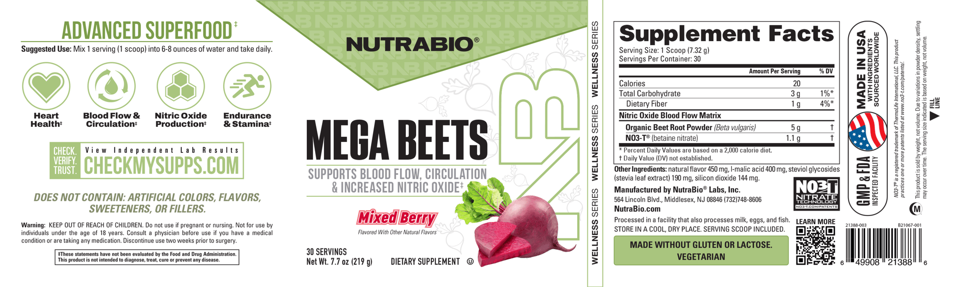 Nations Nutrition Pure Beet Root Powder Organic - Nitric Nations Nutrition Pure Beet Root Powder Organic - Nitric