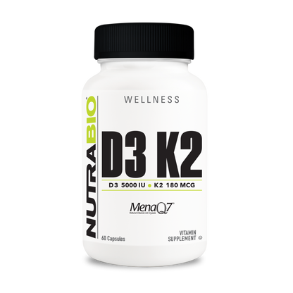 Vitamin D3 K2 (5000 IU D3, 180 MCG K2)