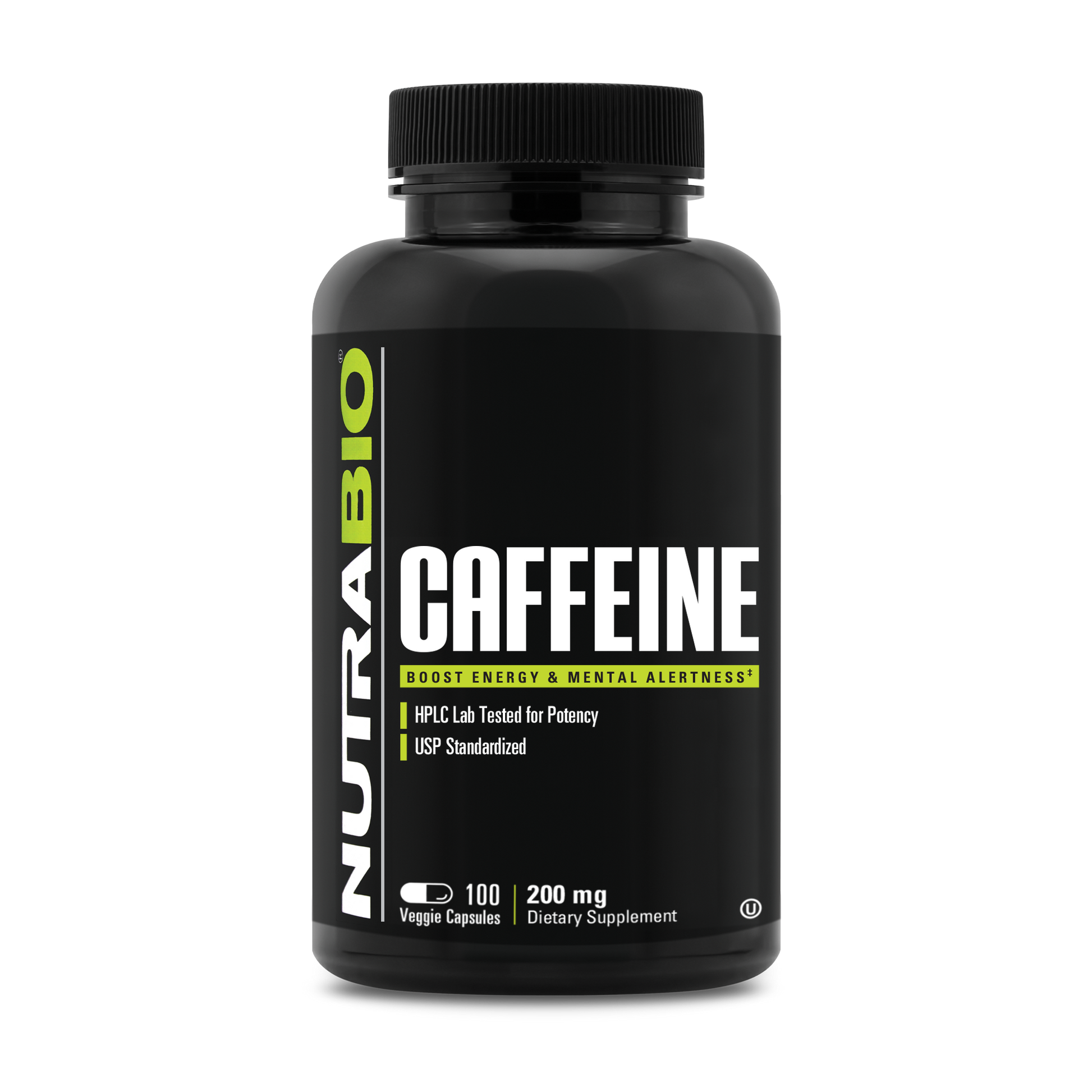 Caffeine (200mg) 100 Capsules