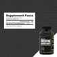Creatine Monohydrate Capsules Supplement Facts Panel