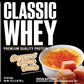 Classic Whey Caramel Creme Brulee Label