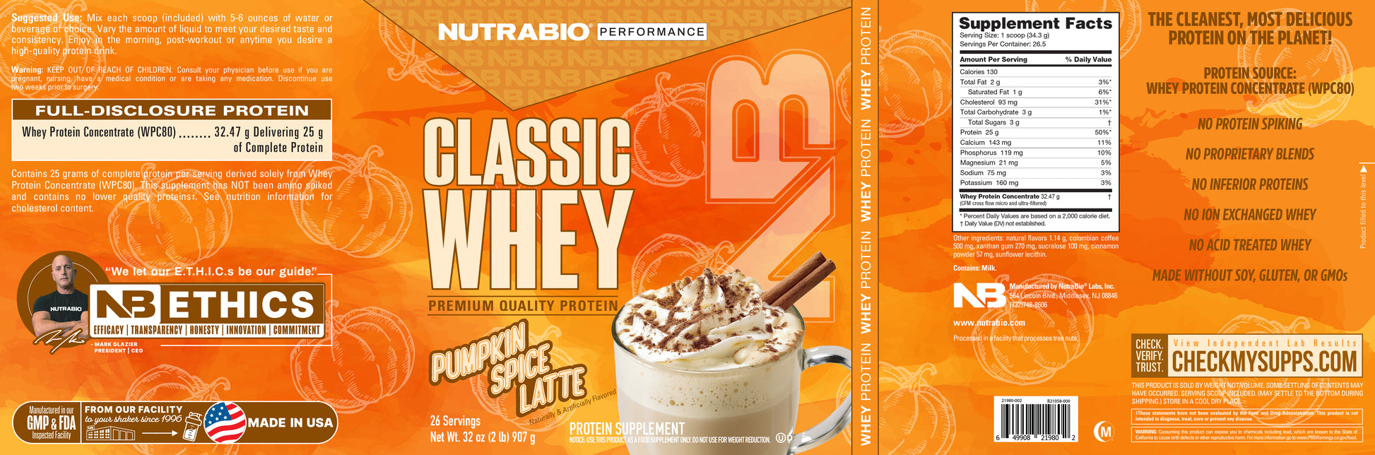 Classic Whey Label