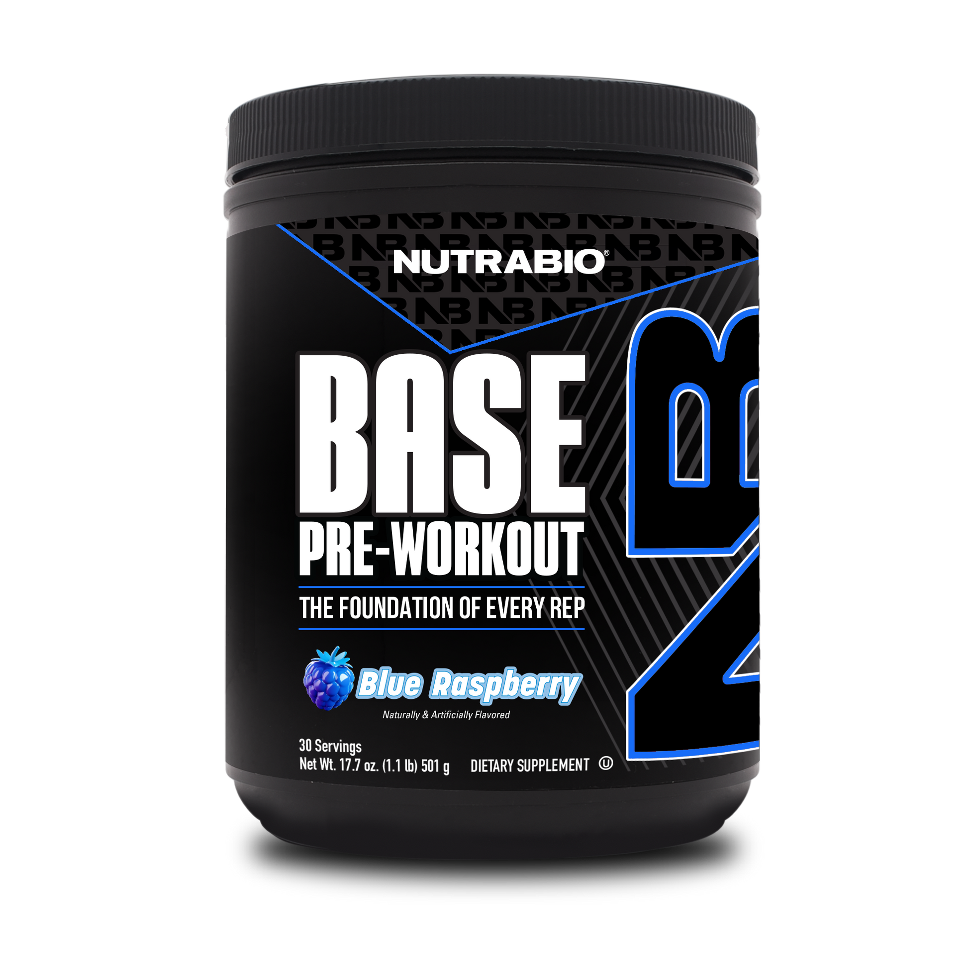 Bottle of Base PRE Workout