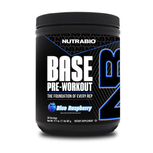 Bottle of Base PRE Workout