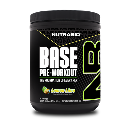 Bottle of Base PRE Workout