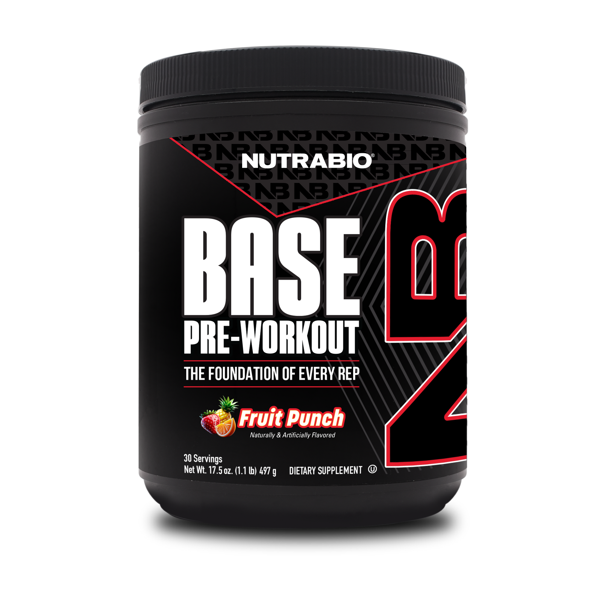 Bottle of Base PRE Workout