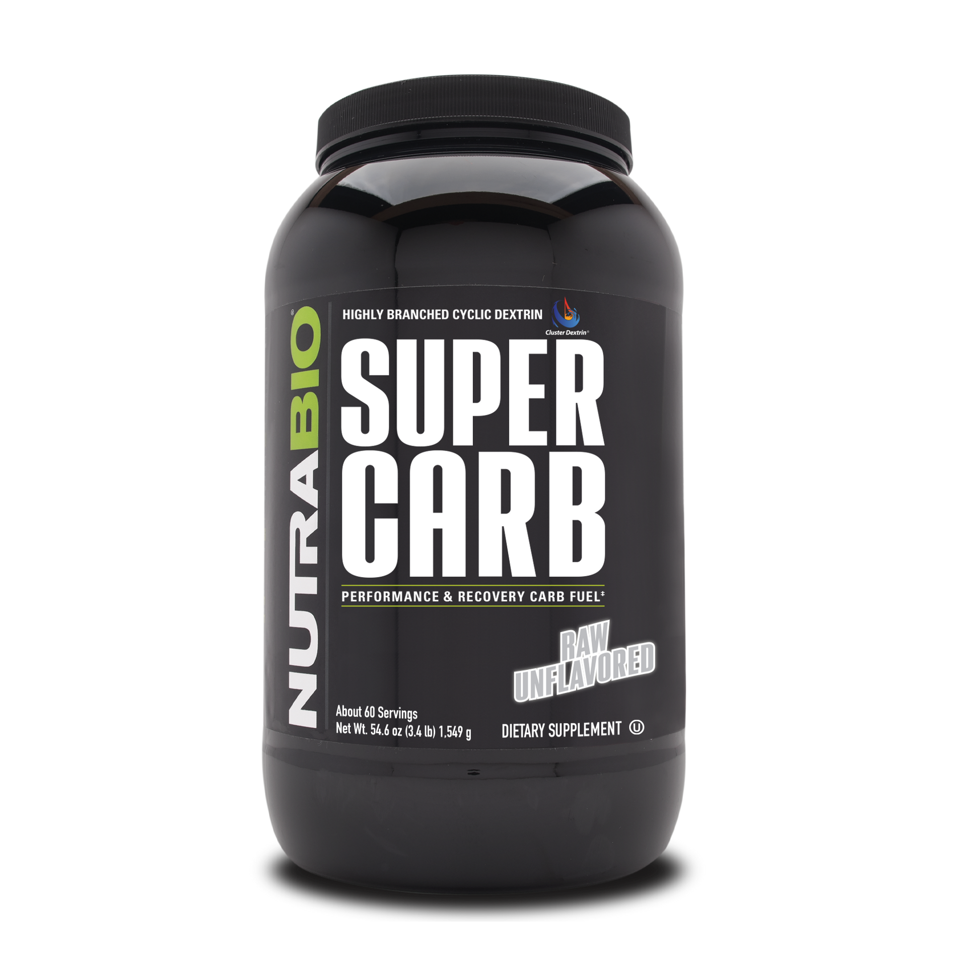 Bottle of Super Carb Unflavored