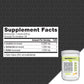 BCAA 5000 Natural Supplement Facts Panel