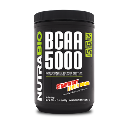 Bottle of BCAA 5000 Powder