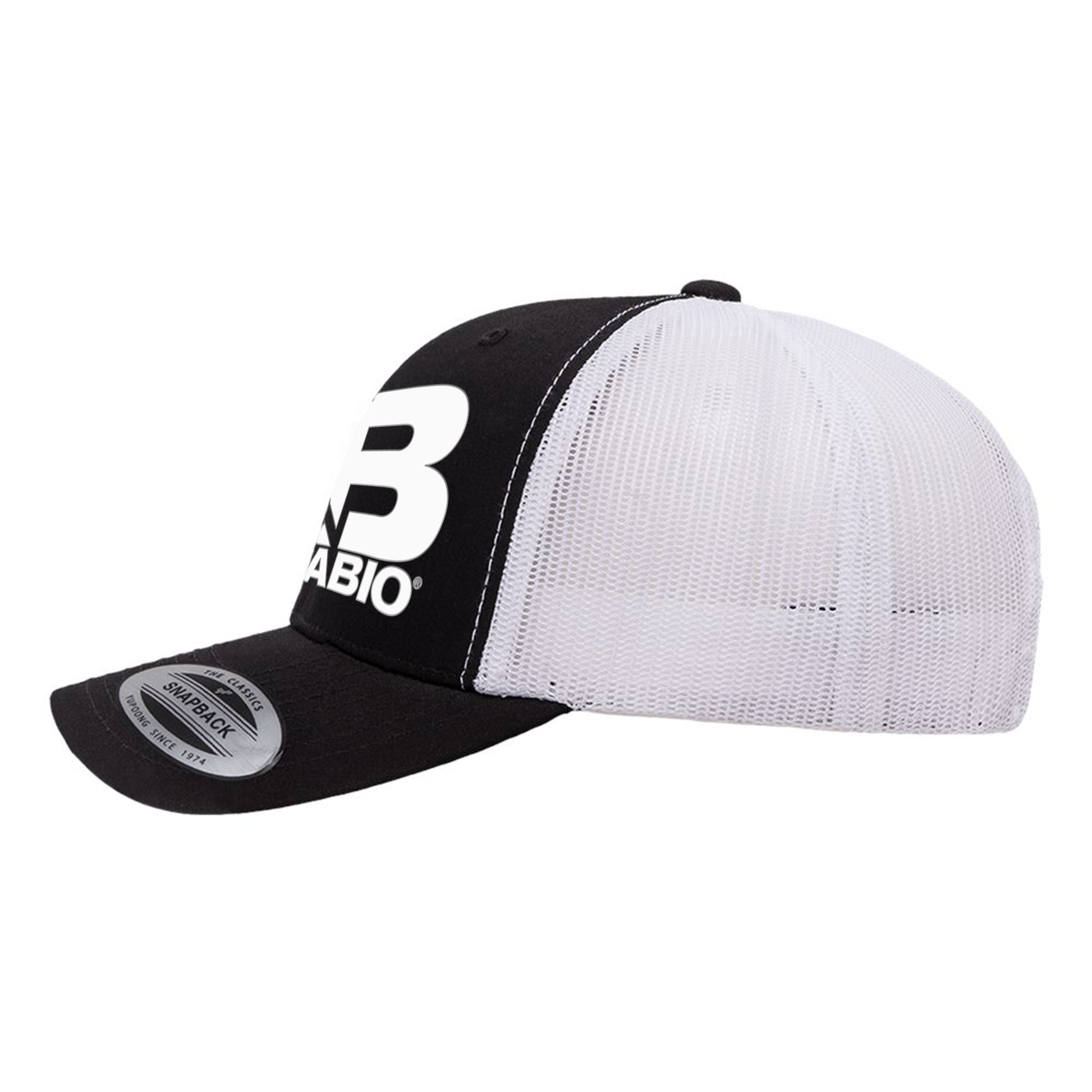 NutraBio SnapBack Hat - Side View