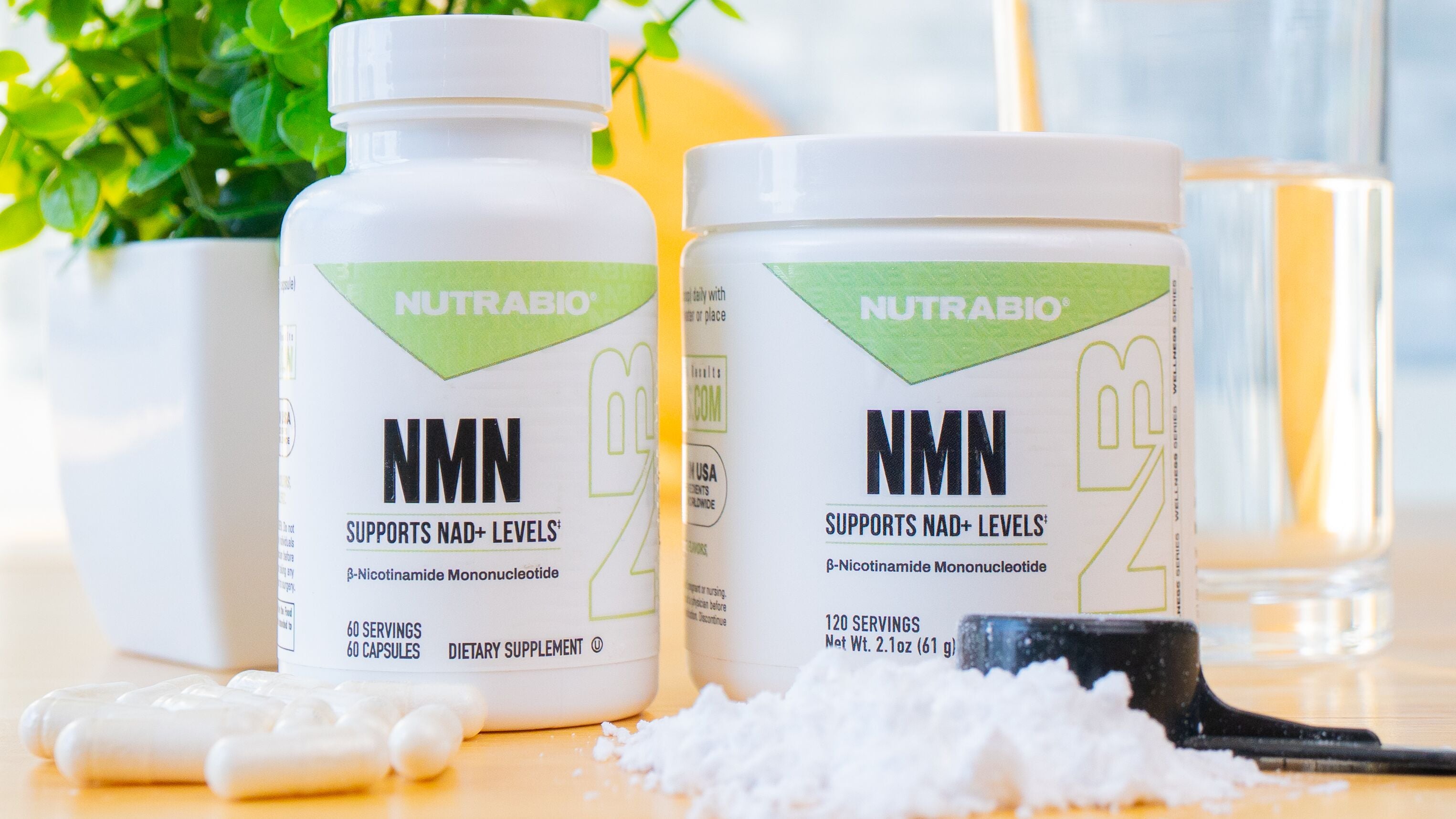 NMN (Nicotinamide Mononucleotide) – NutraBio Brands