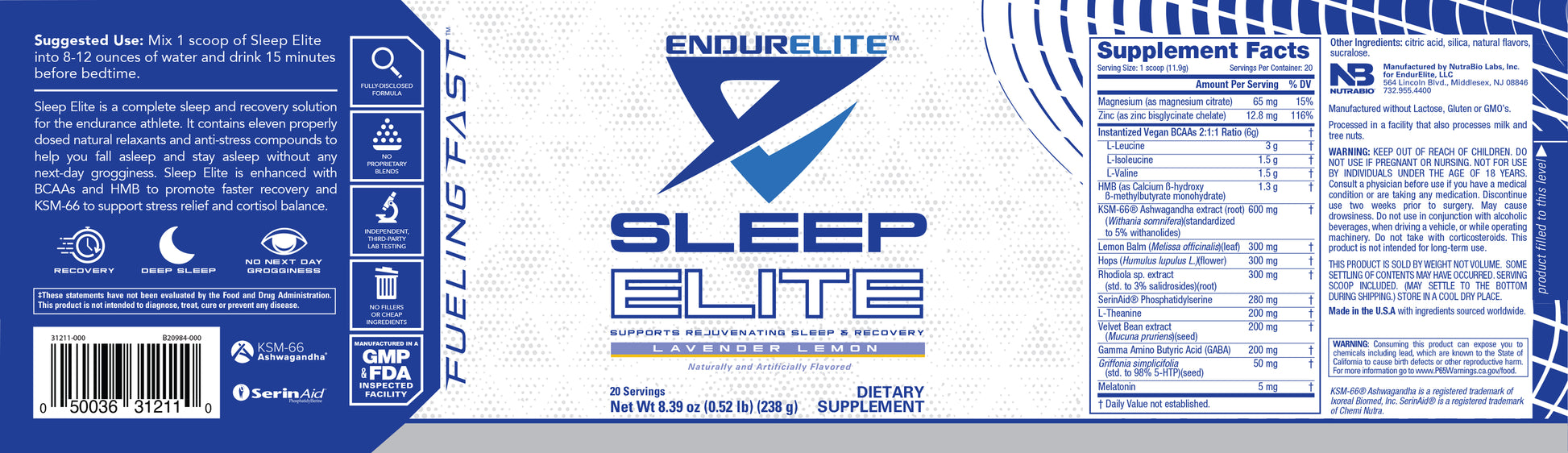 Sleep Elite Label