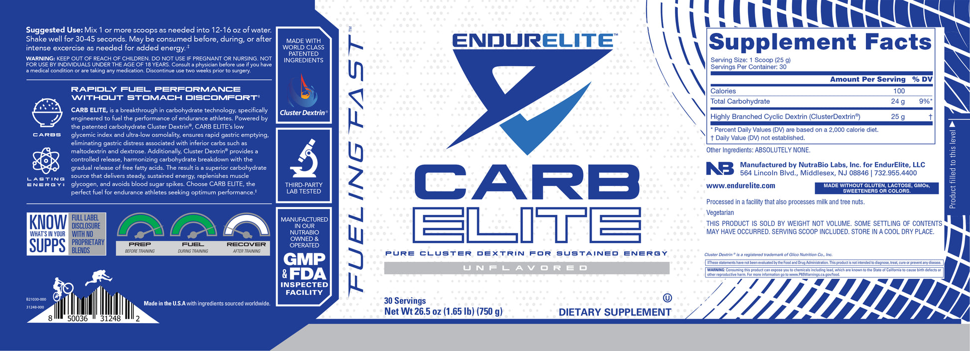 Carb Elite Label