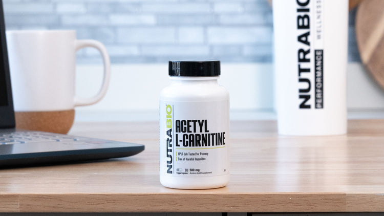 Acetyl L-Carnitine (500mg) NutraBio Brands Acetyl L-Carnitine (500mg) NutraBio Brands