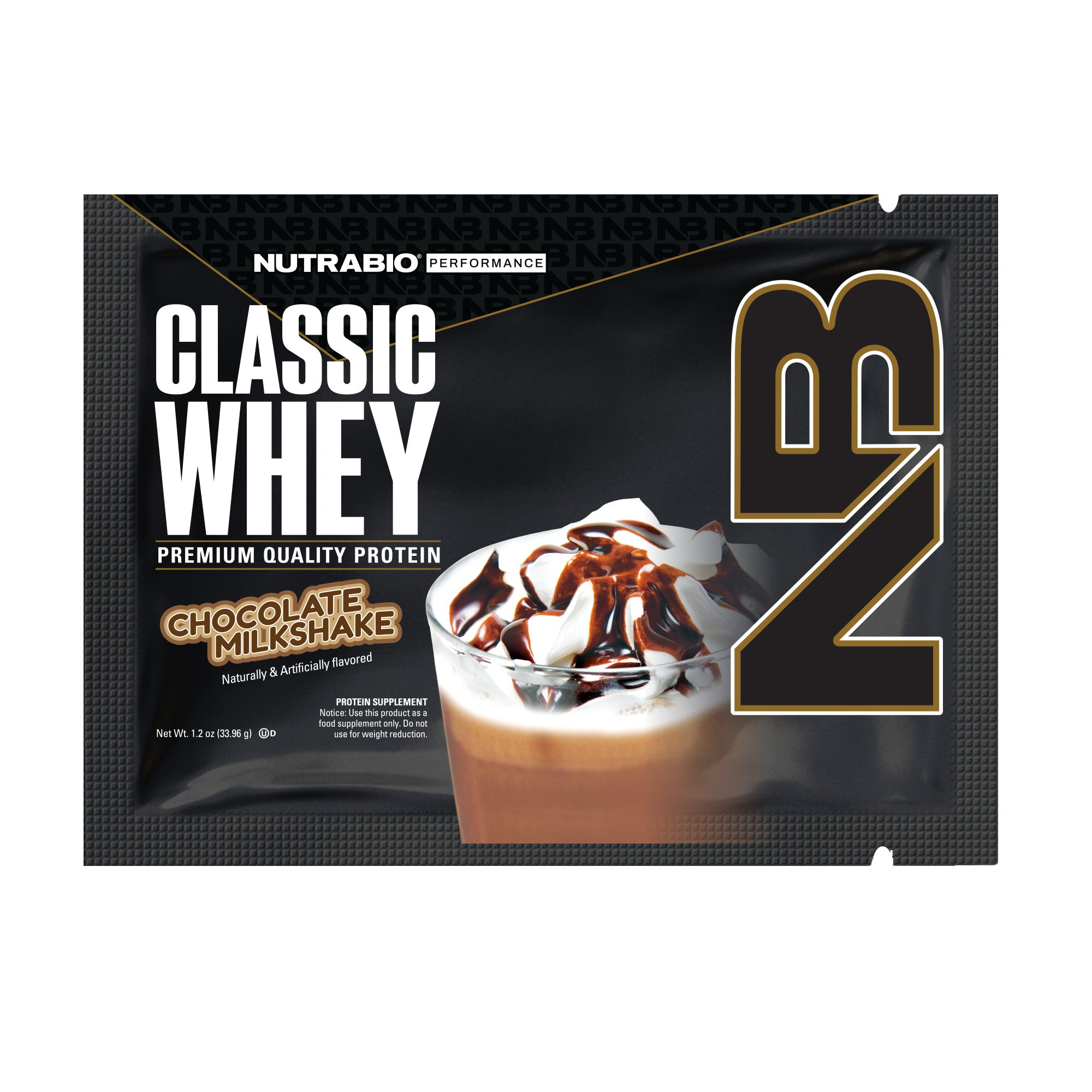 Classic Whey Protein - Sample Packet – NutraBio Brands