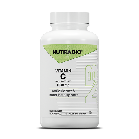 Vitamin C with Rose Hips (1,000mg) - 120 Servings
