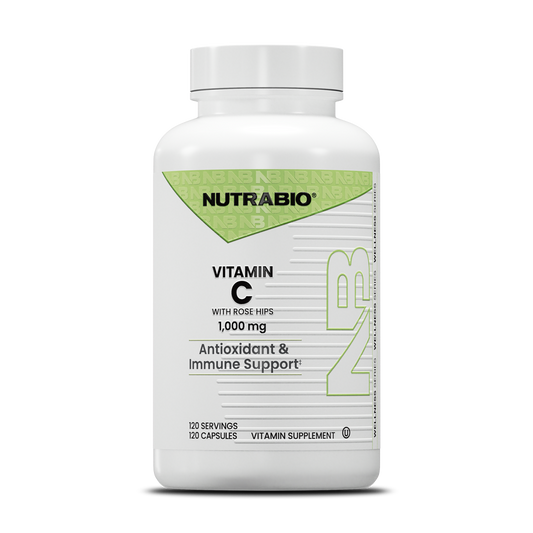 Vitamin C with Rose Hips (1,000mg) - 120 Servings