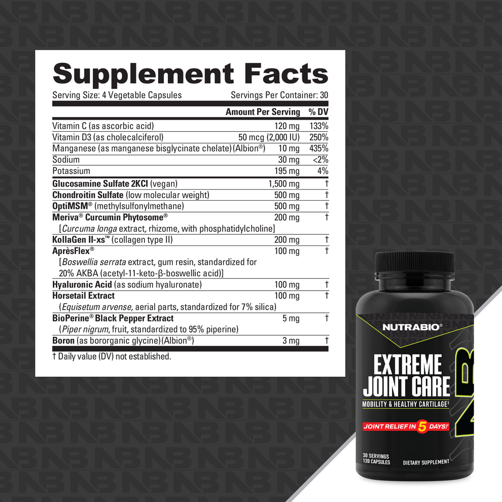 Extreme Joint Care – NutraBio Brands
