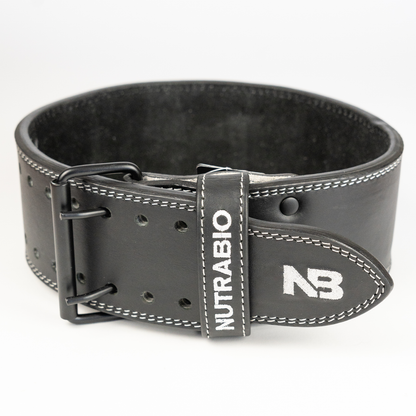 NutraBio 4" Elite Leather Belt