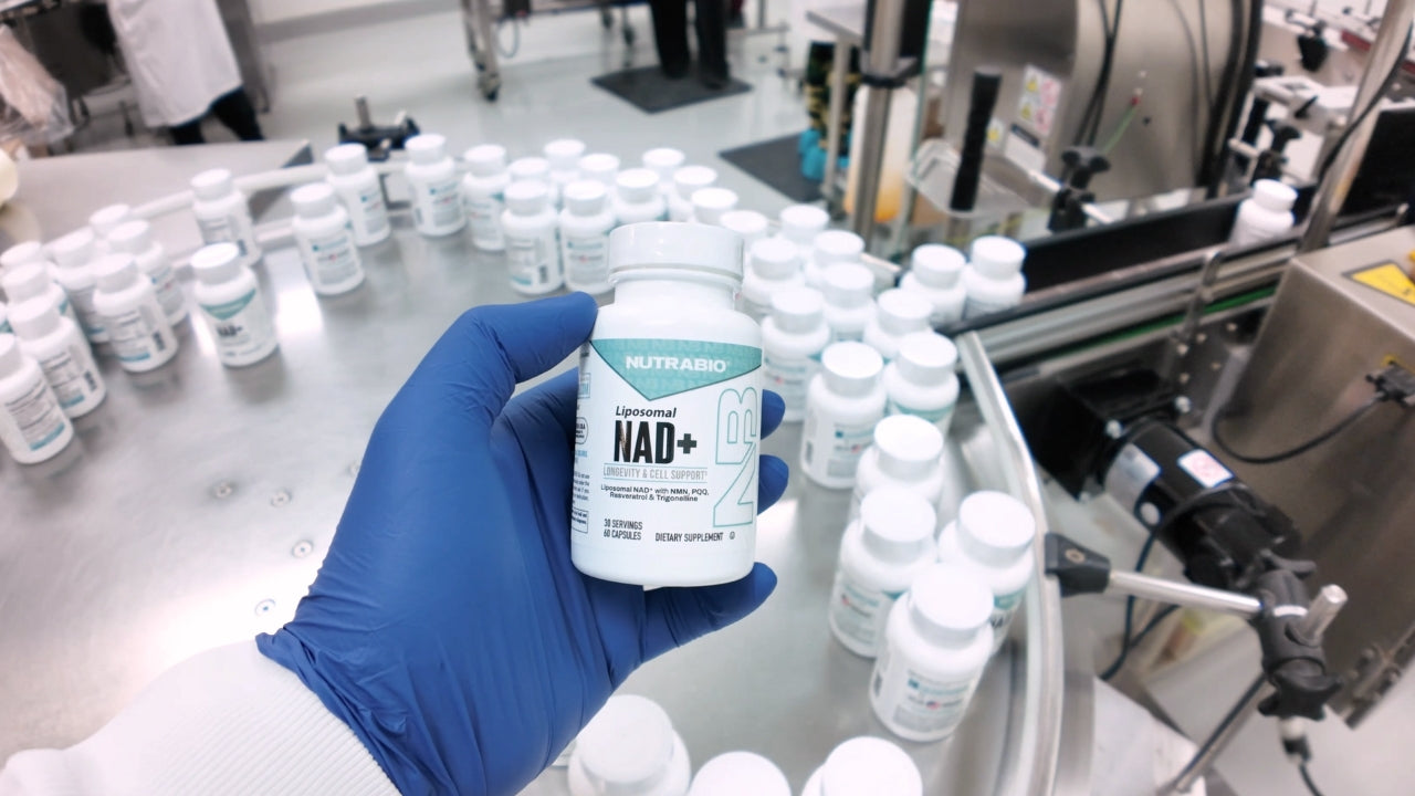 Load Video: Liposomal NAD+ Manufacturing Video