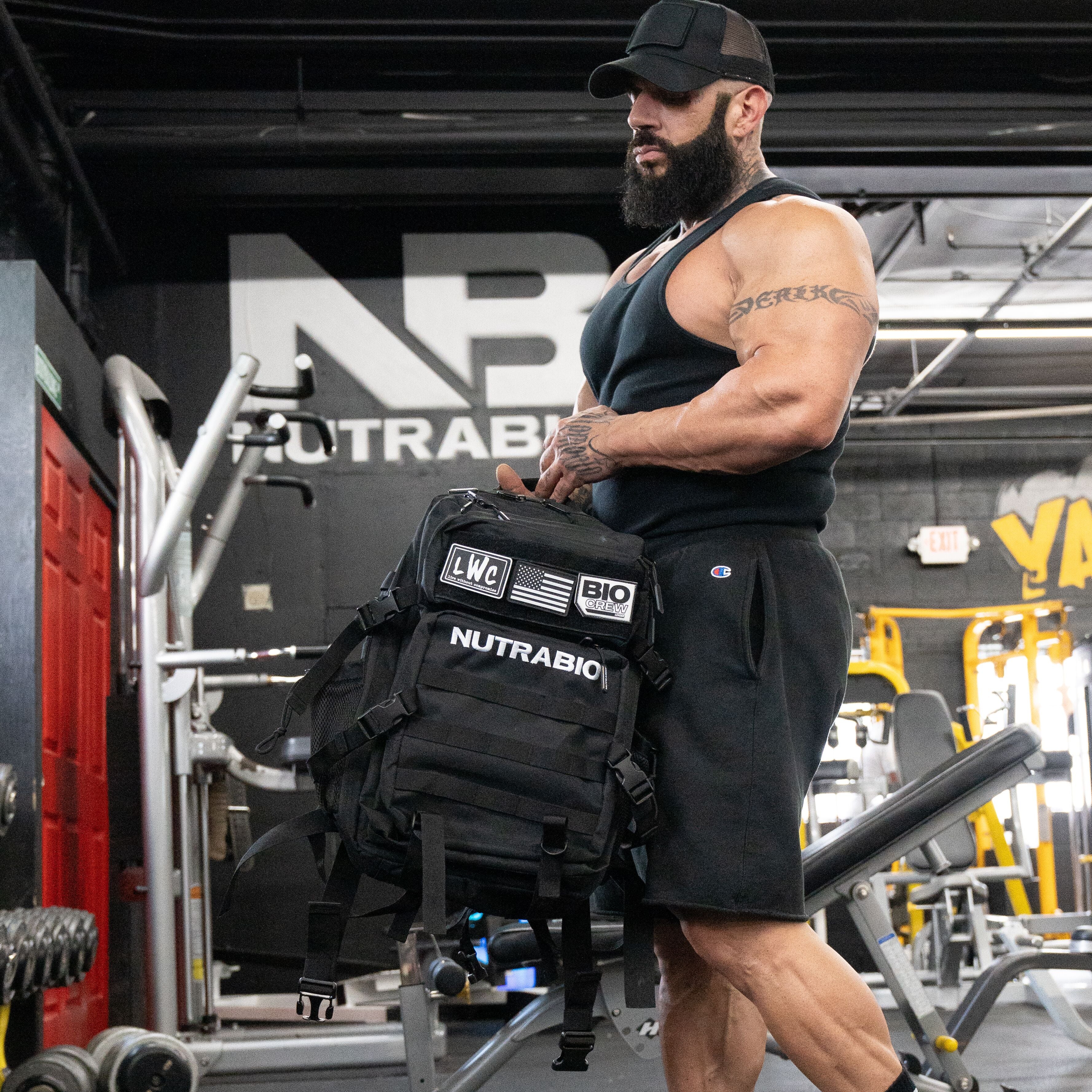 Live Without Compromise Velcro Patch – NutraBio Brands