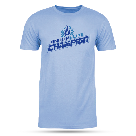 EndurElite Champion T-Shirt in a light blue color.