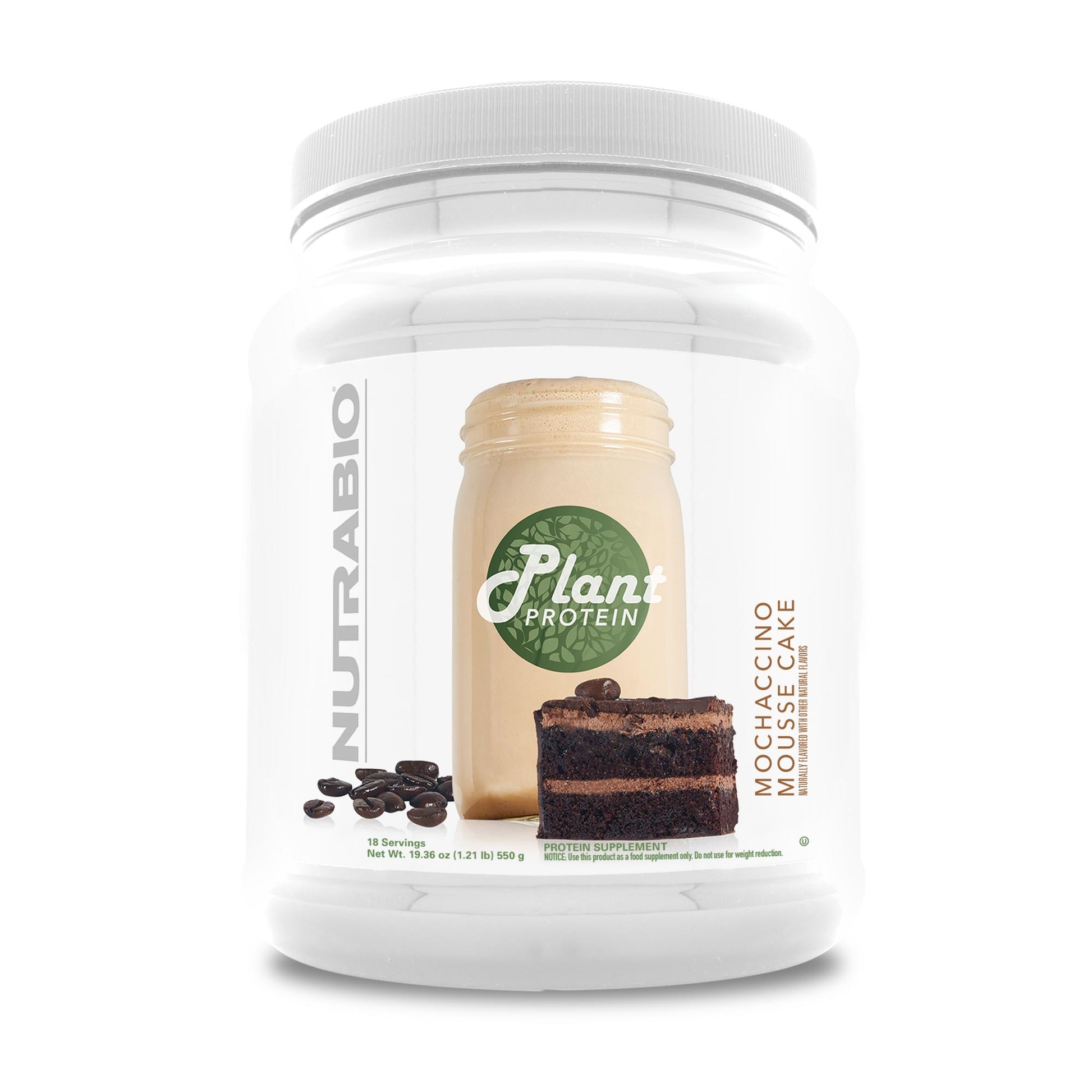 Plant Protein Mochaccino Mousse Cake 18 Servings