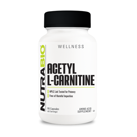 Acetyl L-Carnitine (500mg) NutraBio Brands Acetyl L-Carnitine (500mg) NutraBio Brands