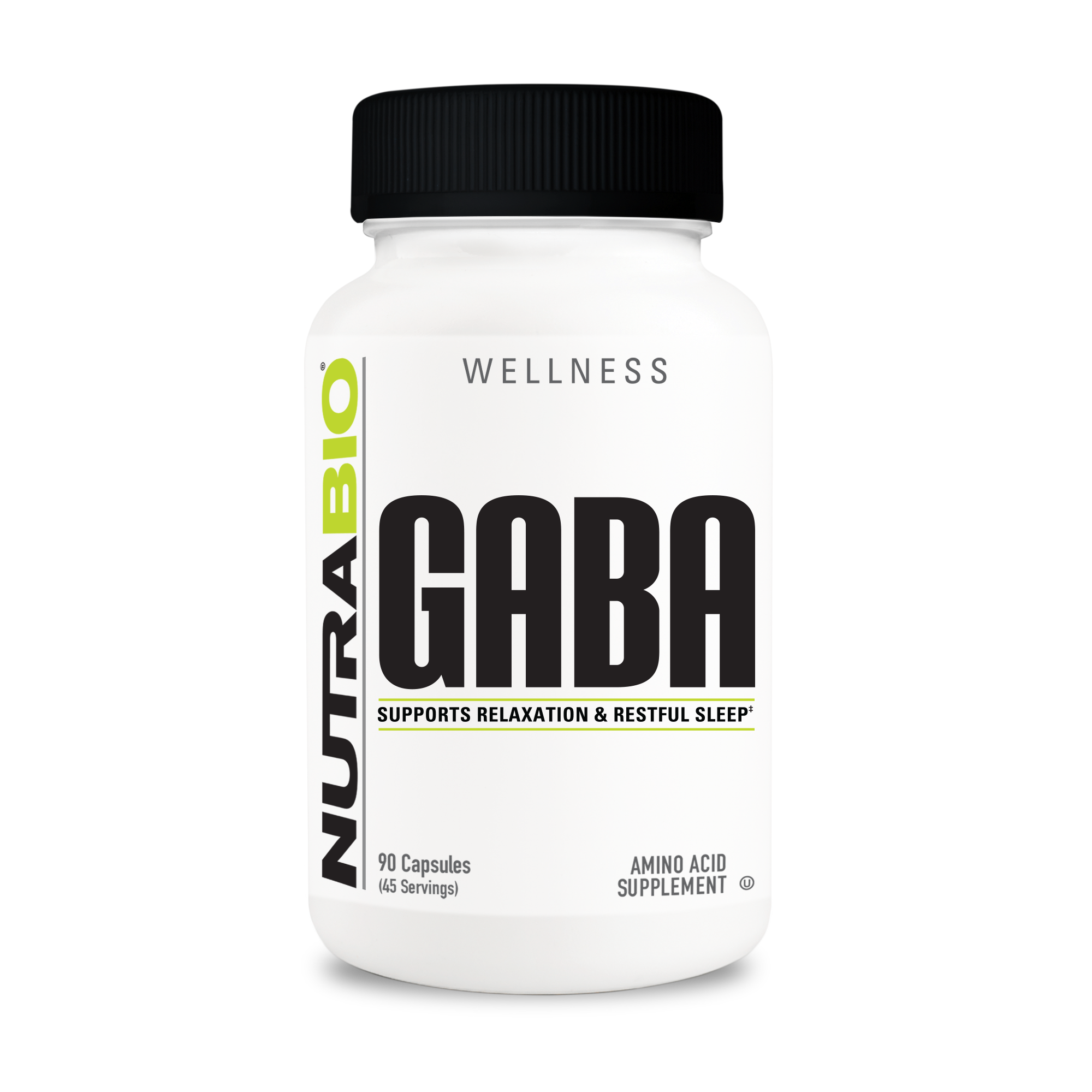 GABA (500mg) – NutraBio Brands