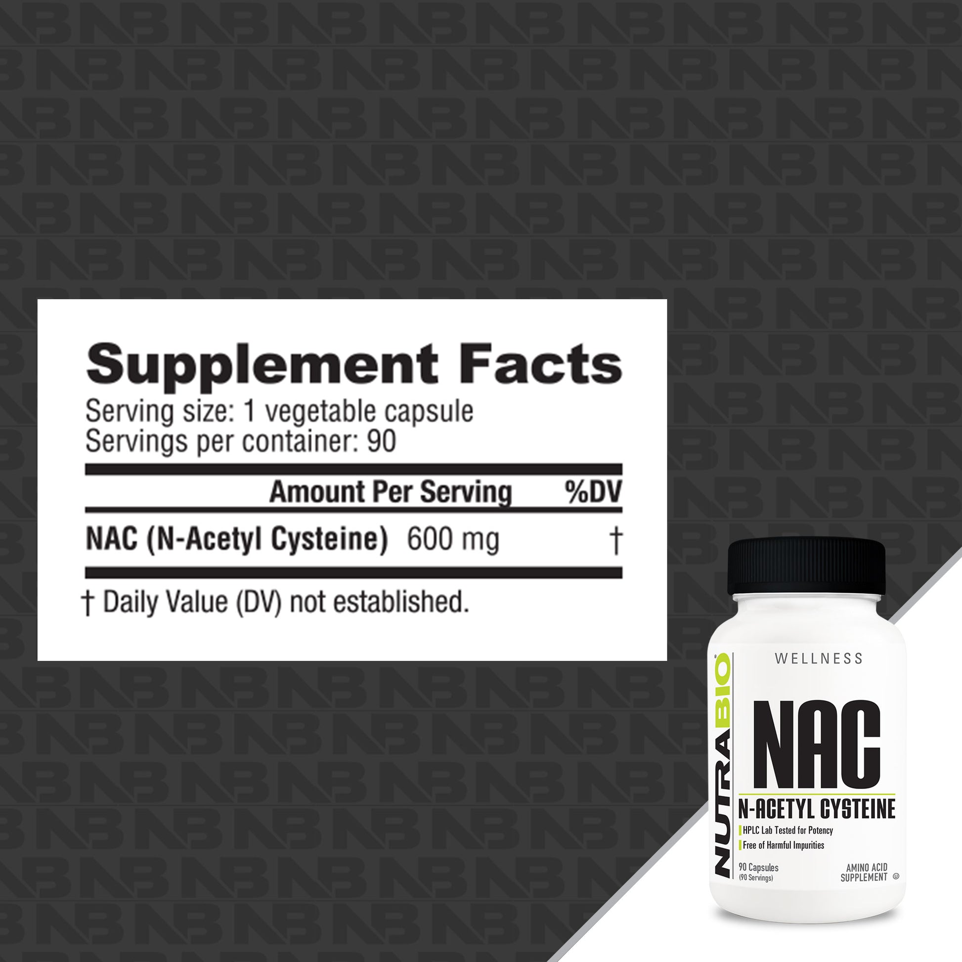 NAC (N-Acetyl-Cysteine) (600 mg)