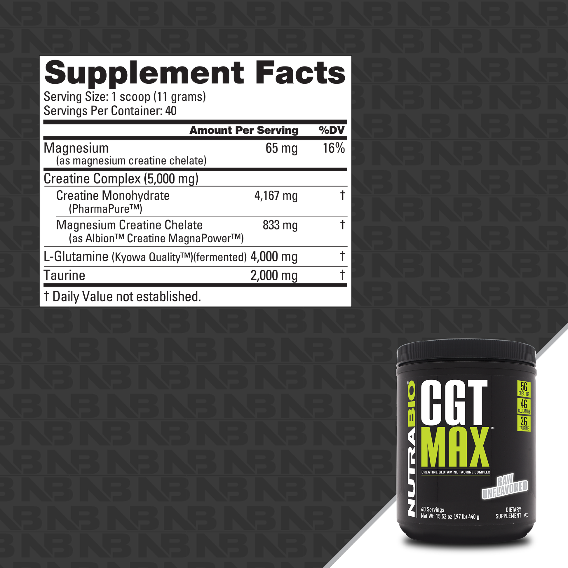 CGT-MAX Powder Unflavored